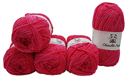 Ilkadim ChenilleFine Babywolle - 500g SuperBulky (pink 300-07)